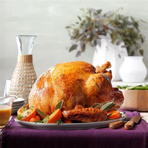 Juicy Herb Roasted Turkey Recipe How To Make It Taste Of Home
