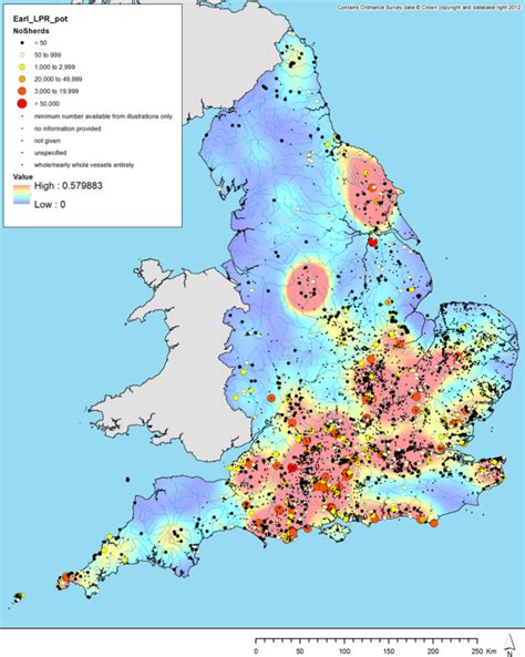 Mapping Pottery Types From Archaeological Record