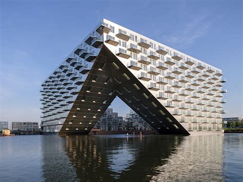 Bjarke Ingels Barcode Architects Unveil Sluishuis Housing In Amsterdam