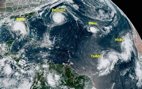 Atlantic tropical storms forming at a record pace | Official blog of the Met Office news team