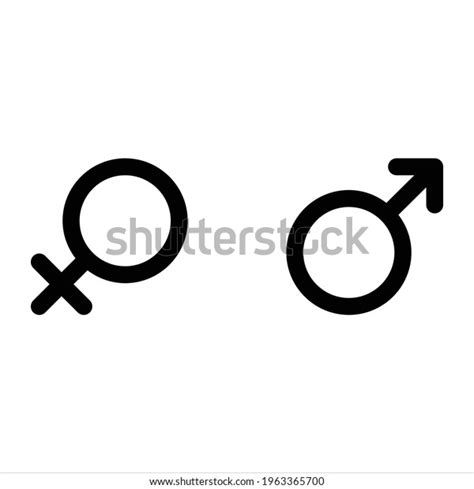 Sex Icon Line Style Stock Vector Royalty Free 1963365700 Shutterstock