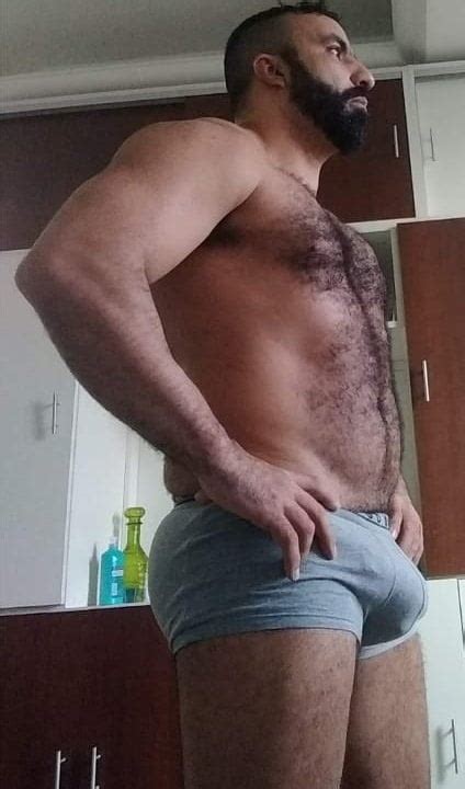 Hairy Muscle Men Underwear