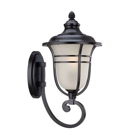 Acclaim Lighting Montclair Collection 1 Light Matte Black Outdoor Wall