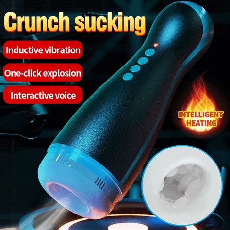 Male Masturbation Cup Pussy Sex Toys Vibration Fully Automatic Vagina Endurance Exercise Male