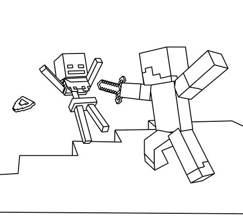 Minecraft Coloring Pages For Kids Coloring Home