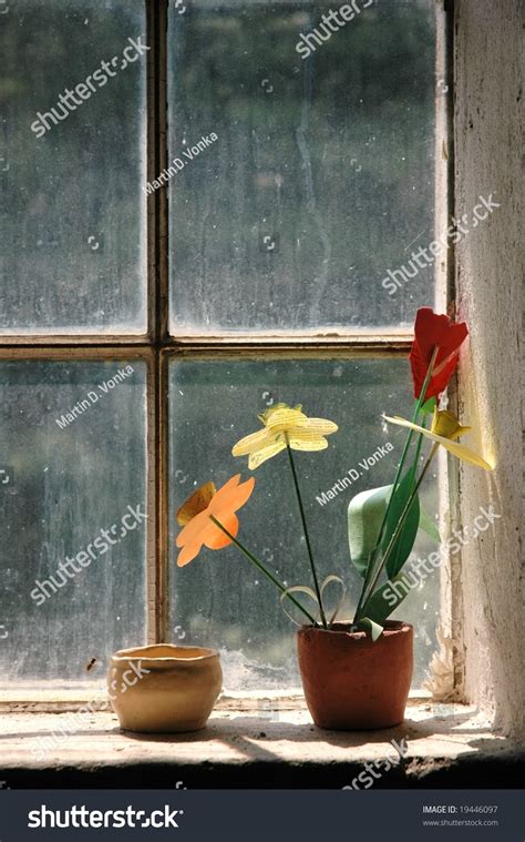 Window From Inside View Of Old House Stock Photo 19446097