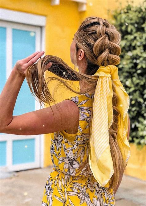 21 Pretty Ways To Wear A Scarf In Your Hair