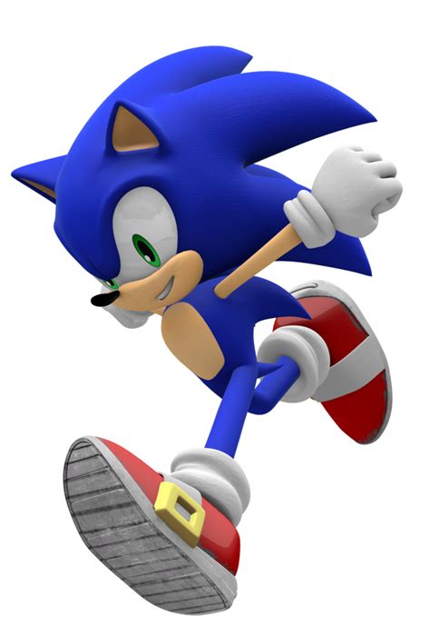Super Smash Bros 4 Sonic Render Sonic Sonic The Hedgehog Sonic Dash