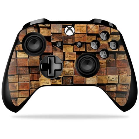 Skin For Microsoft Xbox One X Controller Wood Collection