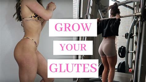 How To Grow Your Glutes Full Glutes And Quads Workout Youtube
