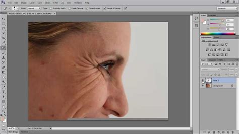 The background can be removed and replaced with something new. How to get rid of wrinkles in Photoshop CS6 - YouTube
