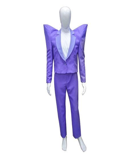 Adult Mens Balthazar Bratt 80s Despicable Me 3 Suit Costume Purple