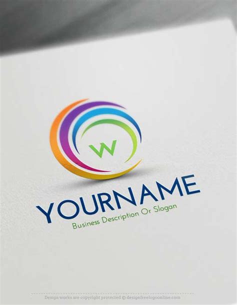 Online Free Logo Creator - Create Online Swirl Logos
