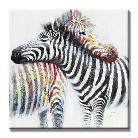 Colorful Zebra Painting At Explore Collection Of