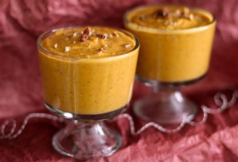 Healthy Maple Pumpkin Pie Mousse Pudding Desserts With Benefits