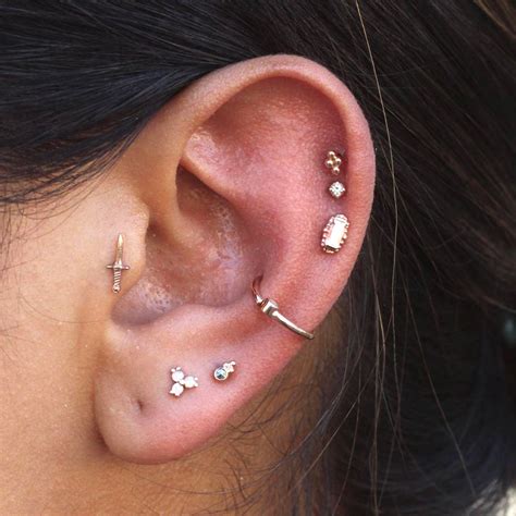 List 95 Pictures Images Of Ear Piercings Latest 102023