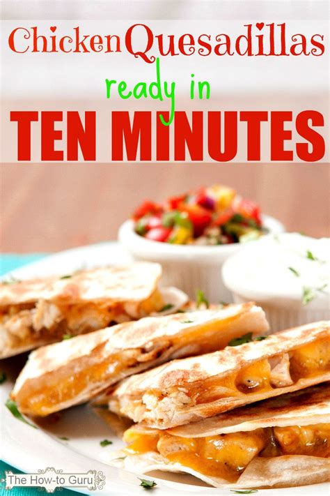 Of course, i love them not just because they taste amazing, but because they are so simple to make. Easiest Chicken Quesadilla Recipe On The Table In 10 ...