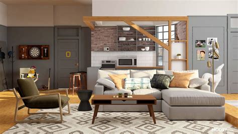 Modern Urban Oasis Modern Style Living Room Design Ideas Modern