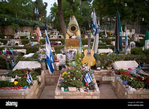 Mt Herzl Military Cemetery Is Seen Ahed Of Memorial Day Ceremony In