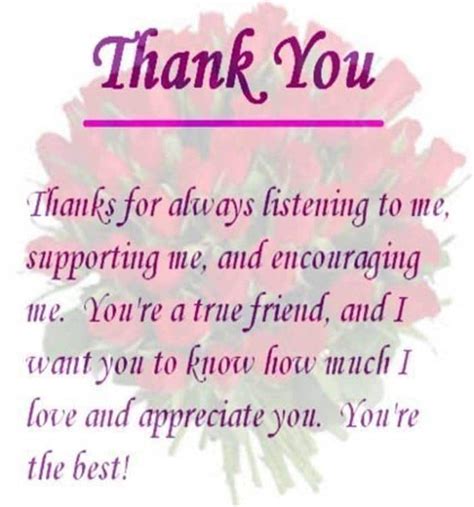 80 Thank You Quotes About Friendship Wishes And Messages Thankful