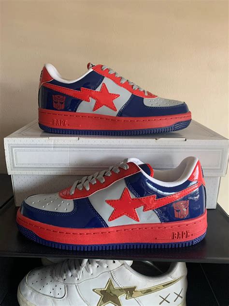 Bape Ds Bapesta Transformer ‘optimus Prime 2013 Grailed