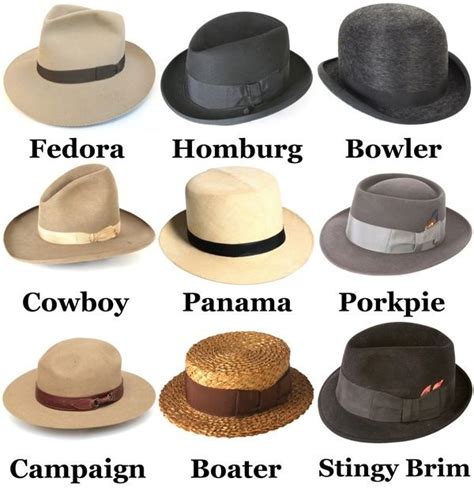Completewealth My Homework This Weekend To Memorize These Hat Styles