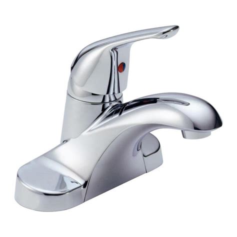 Delta watersense labeled faucets, showers and toilets. Delta Foundations 4 in. Centerset Single-Handle Bathroom ...