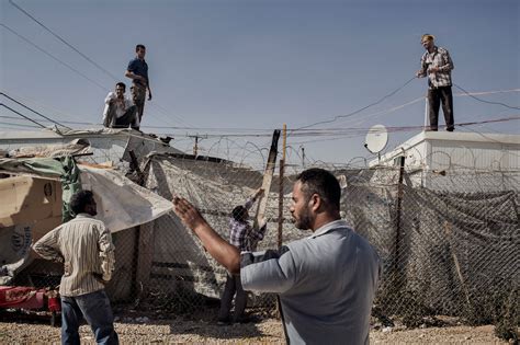 Refugee Camp For Syrians In Jordan Evolves As A Do It Yourself City