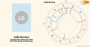 Leila De Lima S Natal Birth Chart Kundli Horoscope Astrology