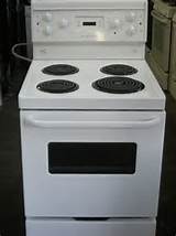 Images of Electric Stoves Used