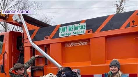 Kids Get To Name Vermont Snow Plows Like Plowy Mcplowface Necn