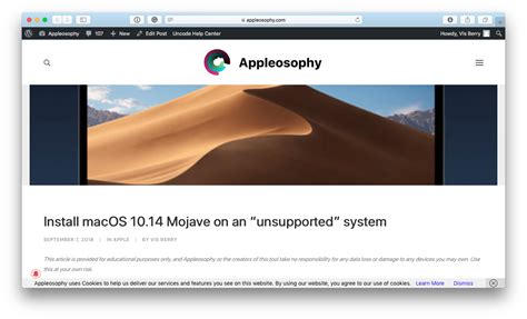 macOS 10.14 Mojave on Unsupported Macs Thread | MacRumors ...