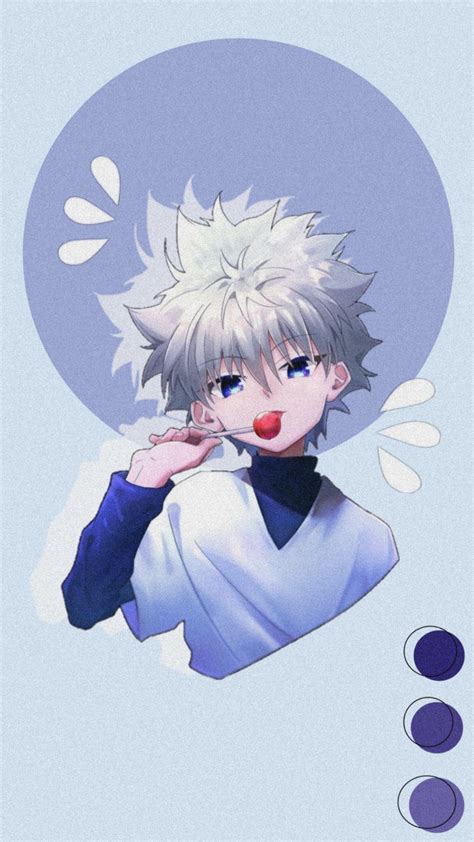 Find killua pictures and killua photos on desktop nexus. Blue Aesthetic Anime Wallpaper Killua - Anime Wallpaper HD