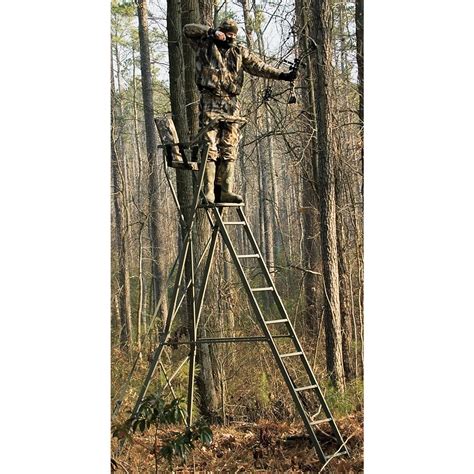 Summit X Pod Tripod Deer Stand 121015 Ladder Tree Stands At