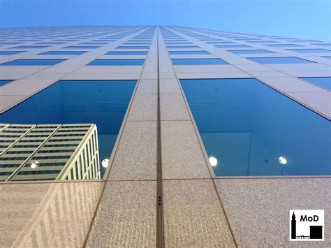 Republic Plaza In Downtown Denver Was Built With Little Ornament And A Shallow Surface Texture