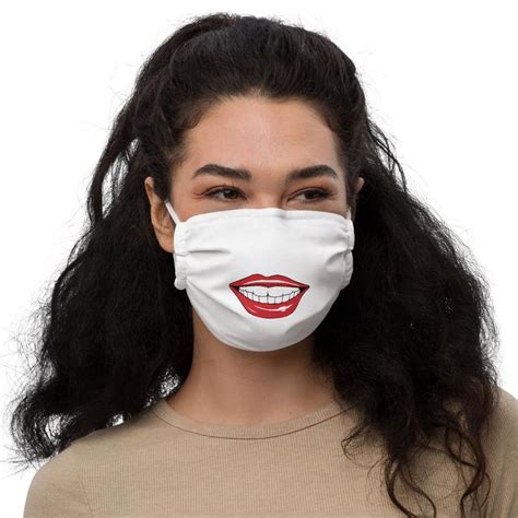 Funny Red Lips Face Mask Mask Face Halloween Face Mask