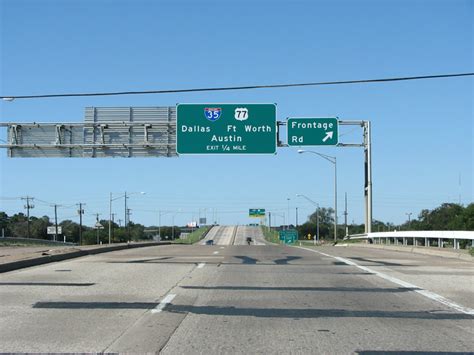 Texas Aaroads Us Highway 77