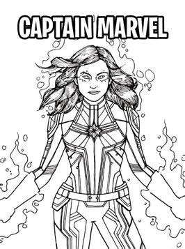 Captain marvel division coloring page download this coloring page of aquaman. Kids-n-fun.com | 5 coloring pages of Captain Marvel