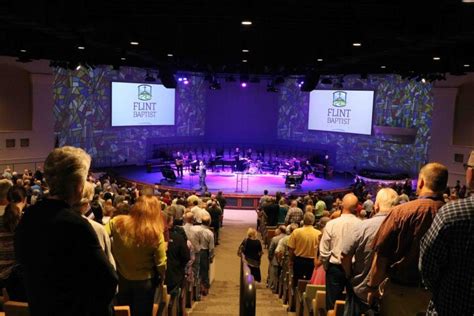 Flint Baptist Mixes Monitors And Broadcasts With Allen And Heath