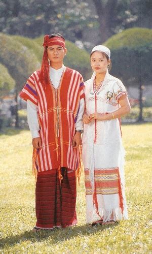 Young Karen Couple In Their Traditional Dress Traditional Outfits