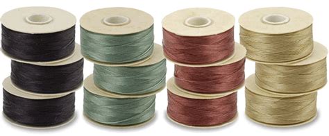 Choosing The Right Beading Threads And Cords Nymo S Lon D And S Lon Aa