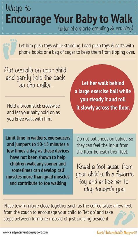 How To Encourage Baby To Walk Early Intervention Support Infant