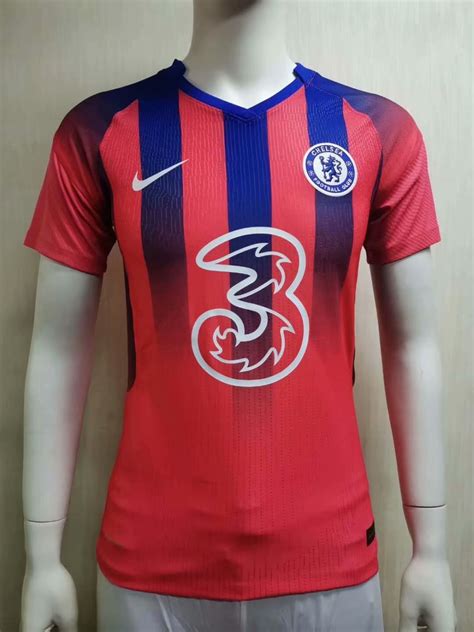 2021 New Adult Top Players Version Chelsea Third Away Pink Soccer