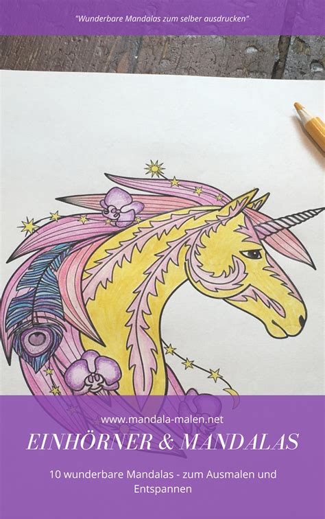 Beste sammlung von ausmalbilder mandala kinder einhorn malvorlagen einhorn mandala 100 einhorn bilder ausmalen. 10 wunderbare Einhorn-Mandalas zum Ausmalen - mandala ...