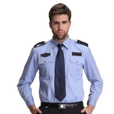 Men Poly Cotton Security Guard Uniform Full Set At Rs 499pair In