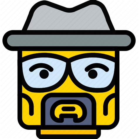 Emoji Emoticon Face Heisenberg Icon
