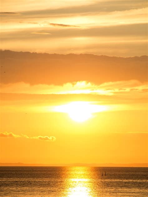 Free Images Beach Sea Ocean Horizon Sun Sunrise Sunset