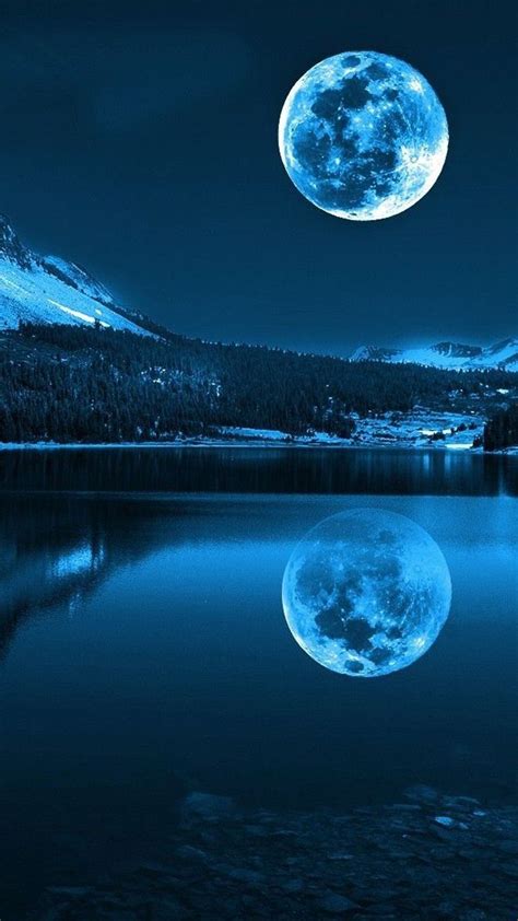 Download Free Moon Light Night Mobile Mobile Phone Wallpaper