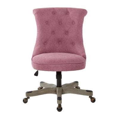 This chair adjust to your posture and height. Pink - Office Chairs - Home Office Furniture - The Home Depot