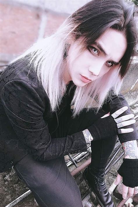 18 Ideal Mens Long Hairstyles Goth